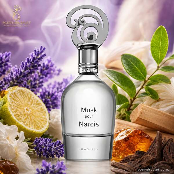 Musk Pour Narcis by Khadlaj Eau de Parfum bottle