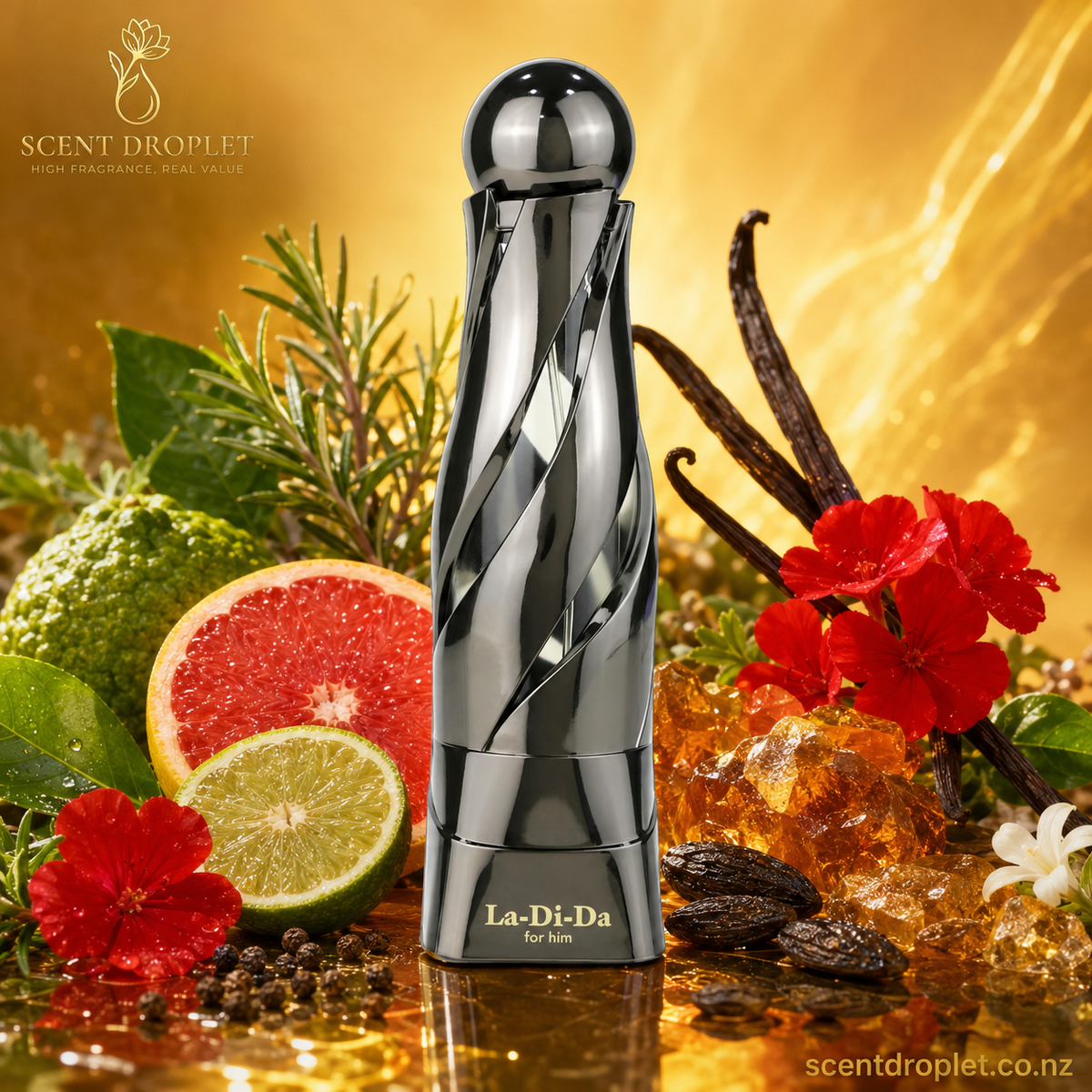 La Di Da For Him by Arabiyat Eau de Parfum bottle