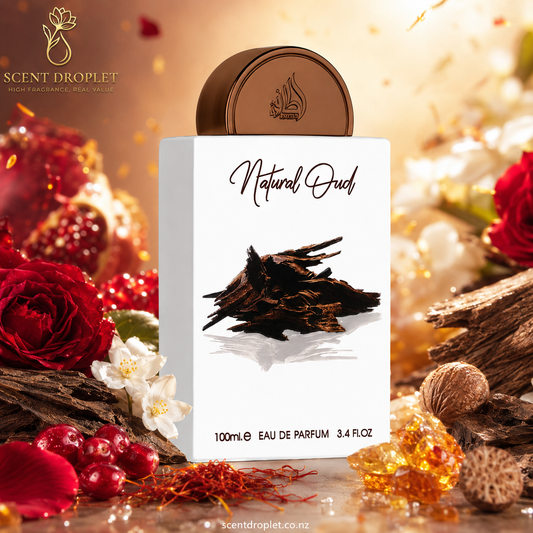 Natural Oud by Lattafa Eau de Parfum bottle