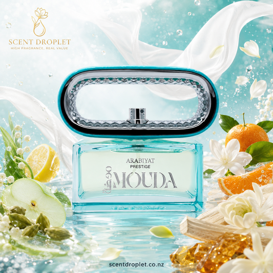 Mouda by Arabiyat Prestige Eau de Parfum bottle