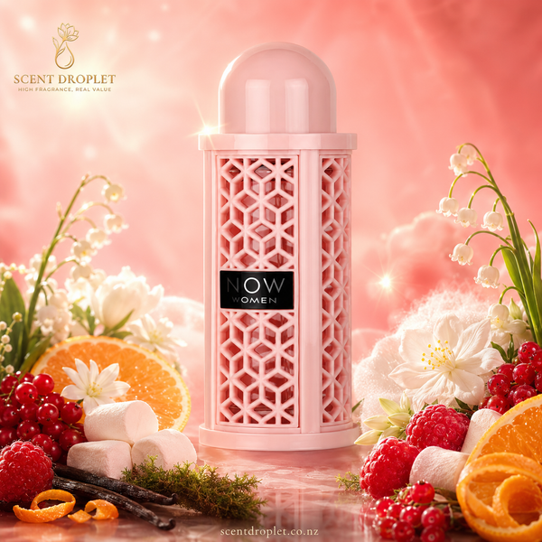 Now Women by Lattafa Eau de Parfum bottle