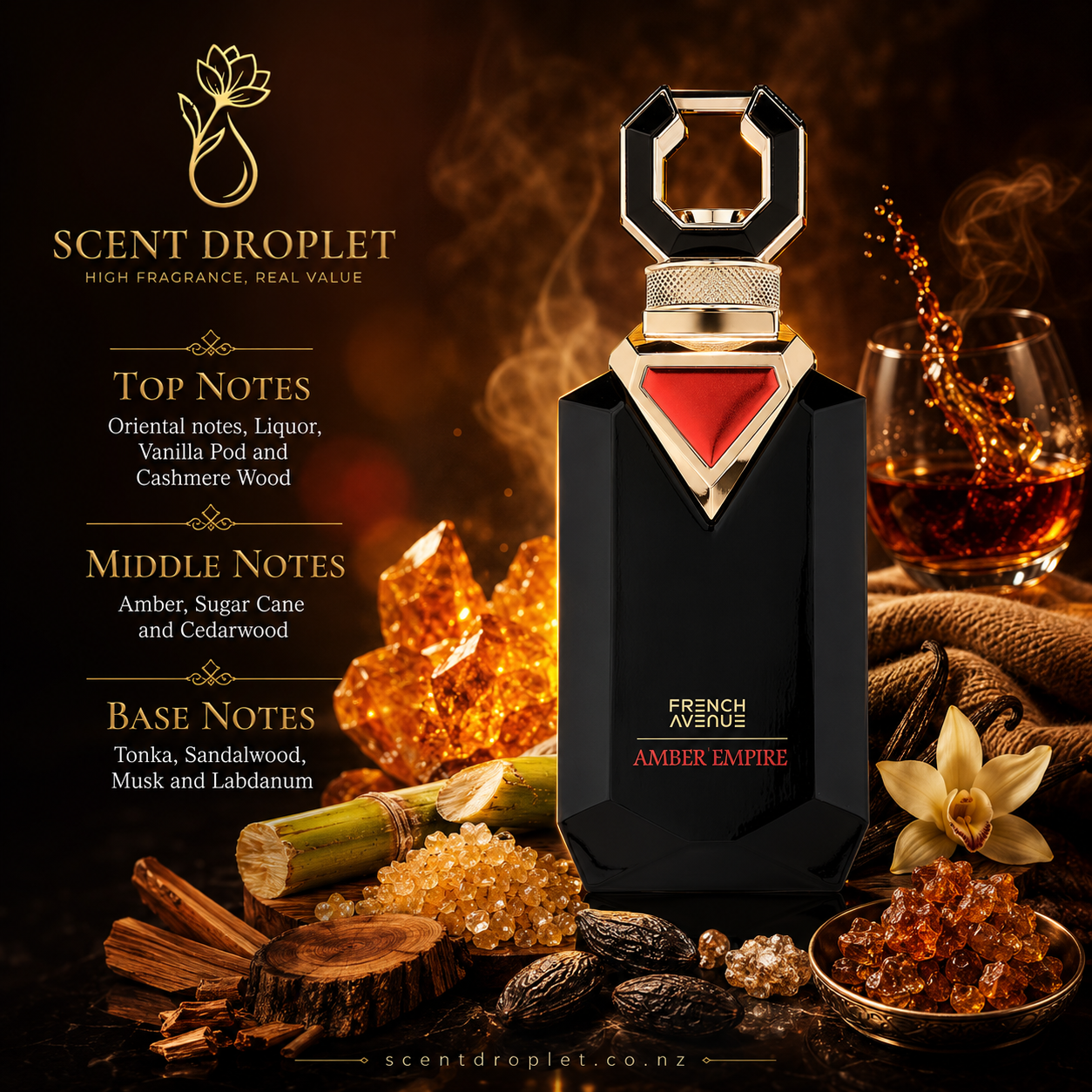 Amber Empire by French Avenue Extrait (Decant)