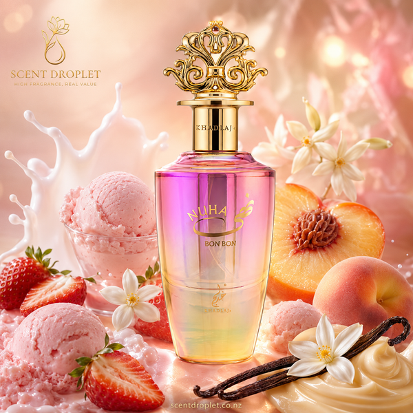 Nuha Bon Bon by Khadlaj EDP for Women (Decant)