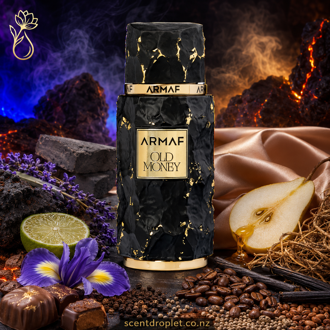 Armaf Old Money fragrance notes chart