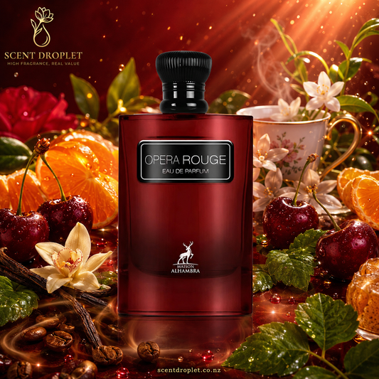 Opera Rouge by Maison Alhambra bottle