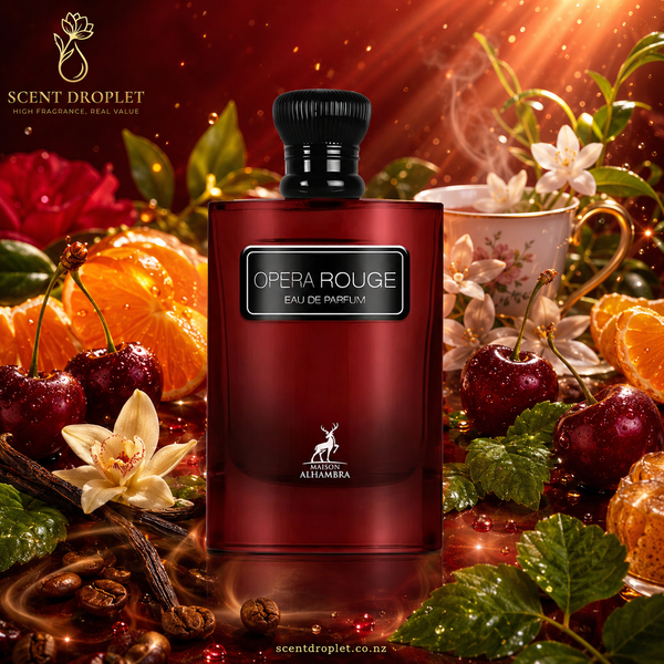 Opera Rouge by Maison Alhambra bottle