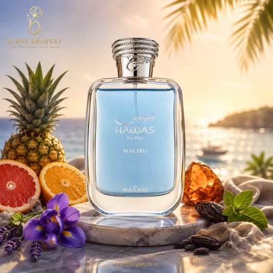 Hawas Malibu by Rasasi Eau de Parfum (Decant)