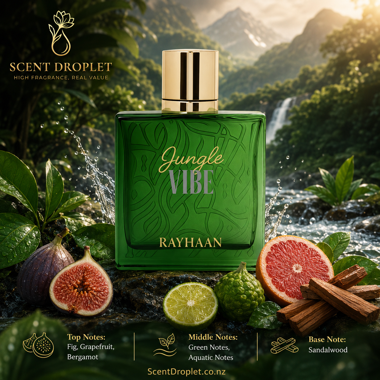 Jungle Vibe by Rayhaan Eau de Parfum (Decant)