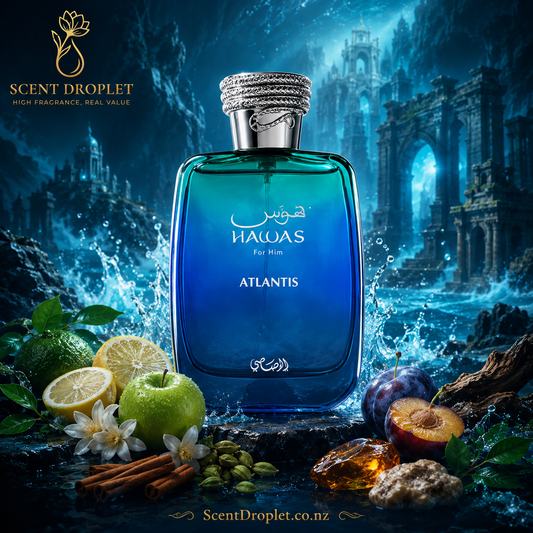 Hawas Atlantis by Rasasi Eau de Parfum (Decant)