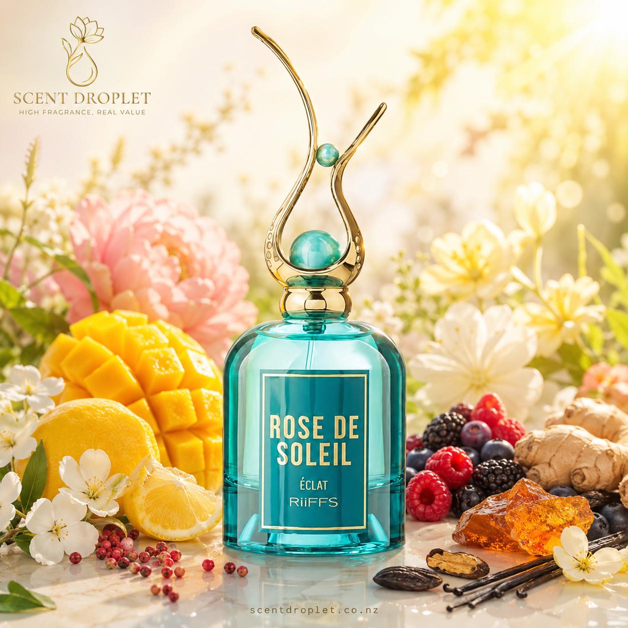 Rose De Soleil Éclat by Riiffs Eau de Parfum (Decant)