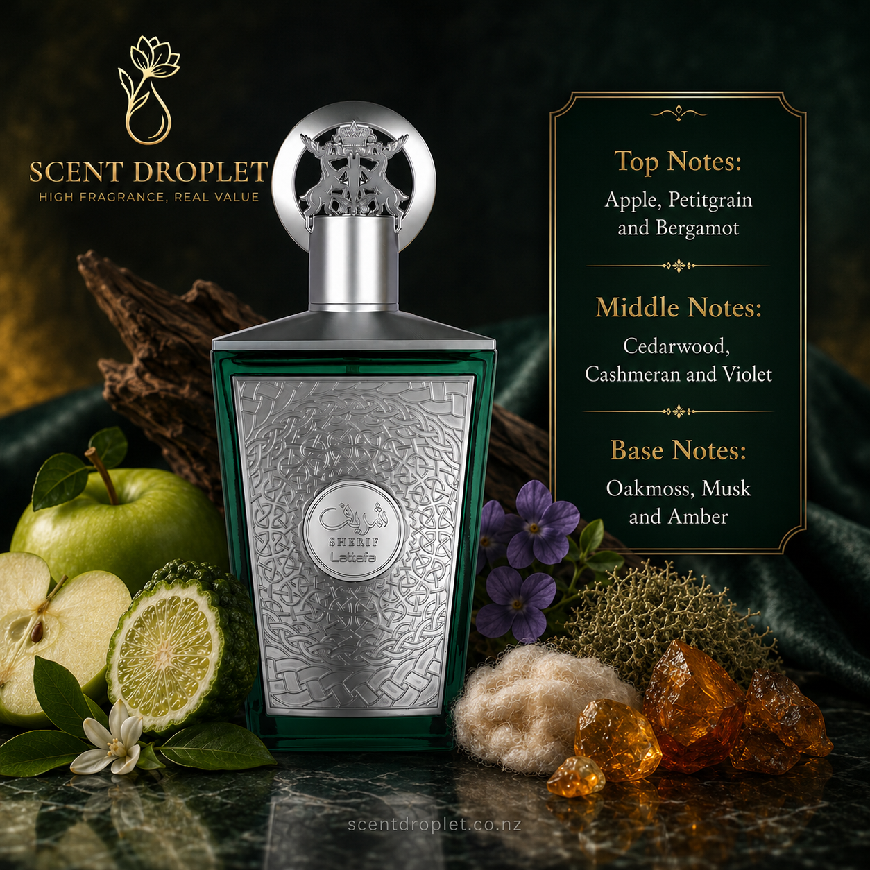 Sherif by Lattafa Eau de Parfum (Decant)