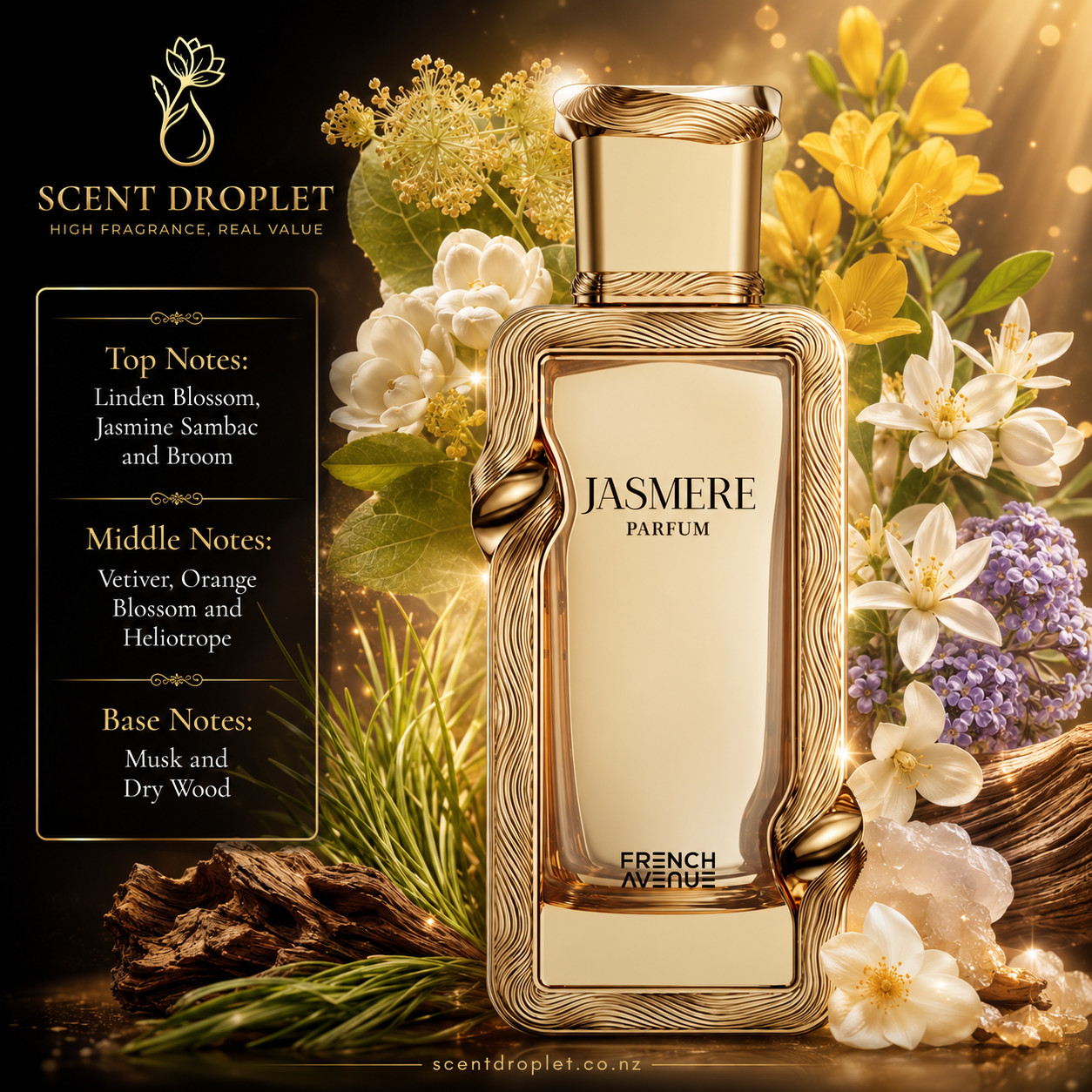 Jasmere by French Avenue Extrait De Parfum (Decant)