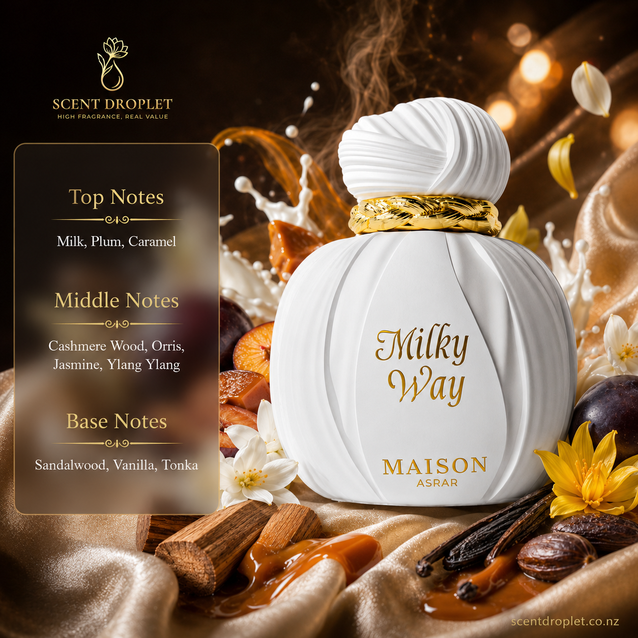 Milky Way by Maison Asrar Eau de Parfum (Decant)