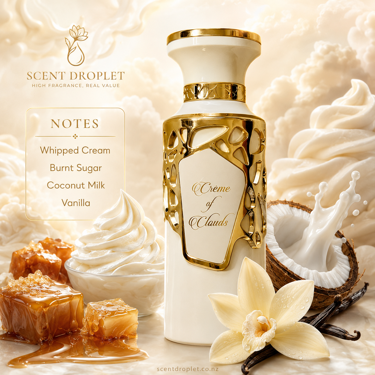 Creme of Clouds by Fragrance World EDP (Decant)