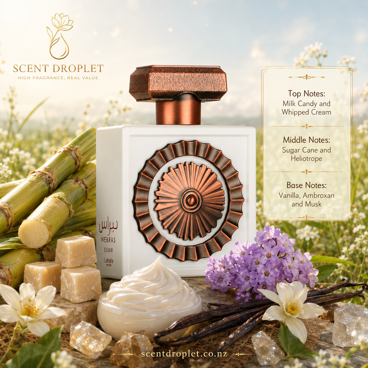 Nebras Elixir by Lattafa Eau de Parfum (Decant)
