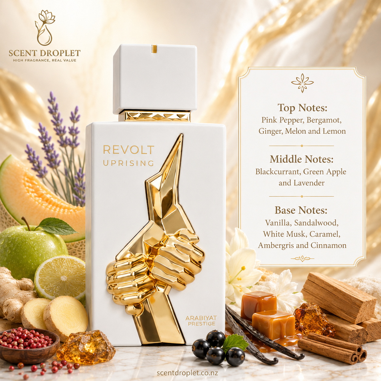 Revolt Uprising by Arabiyat Prestige Eau de Parfum (Decant)