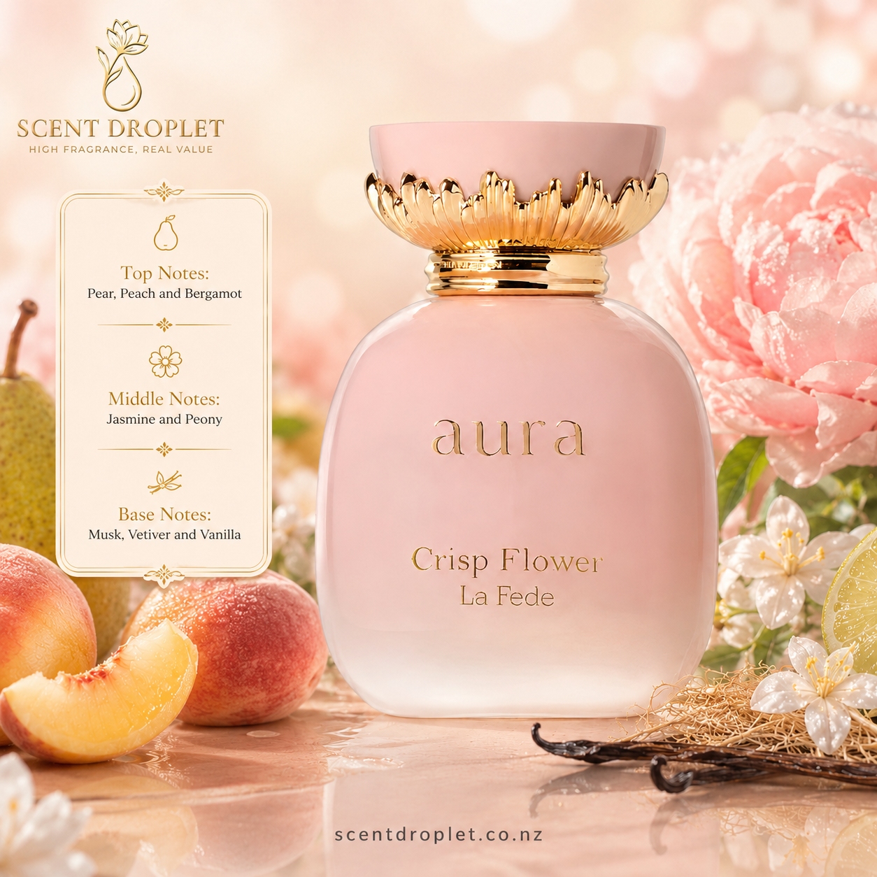 La Fede Crisp Flower by Khadlaj EDP (Decant)