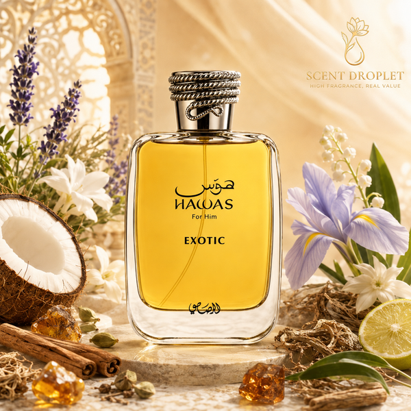 Hawas Exotic by Rasasi Eau De Parfum (Decant)