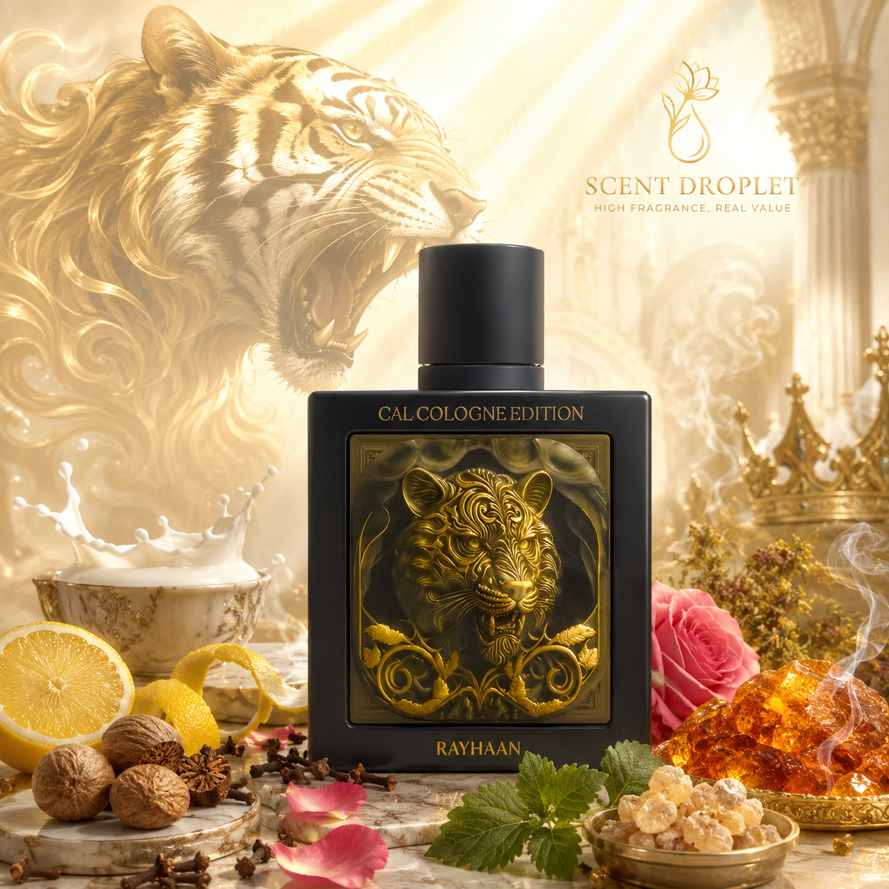 Rayhaan Tiger Cal Cologne (Decant)