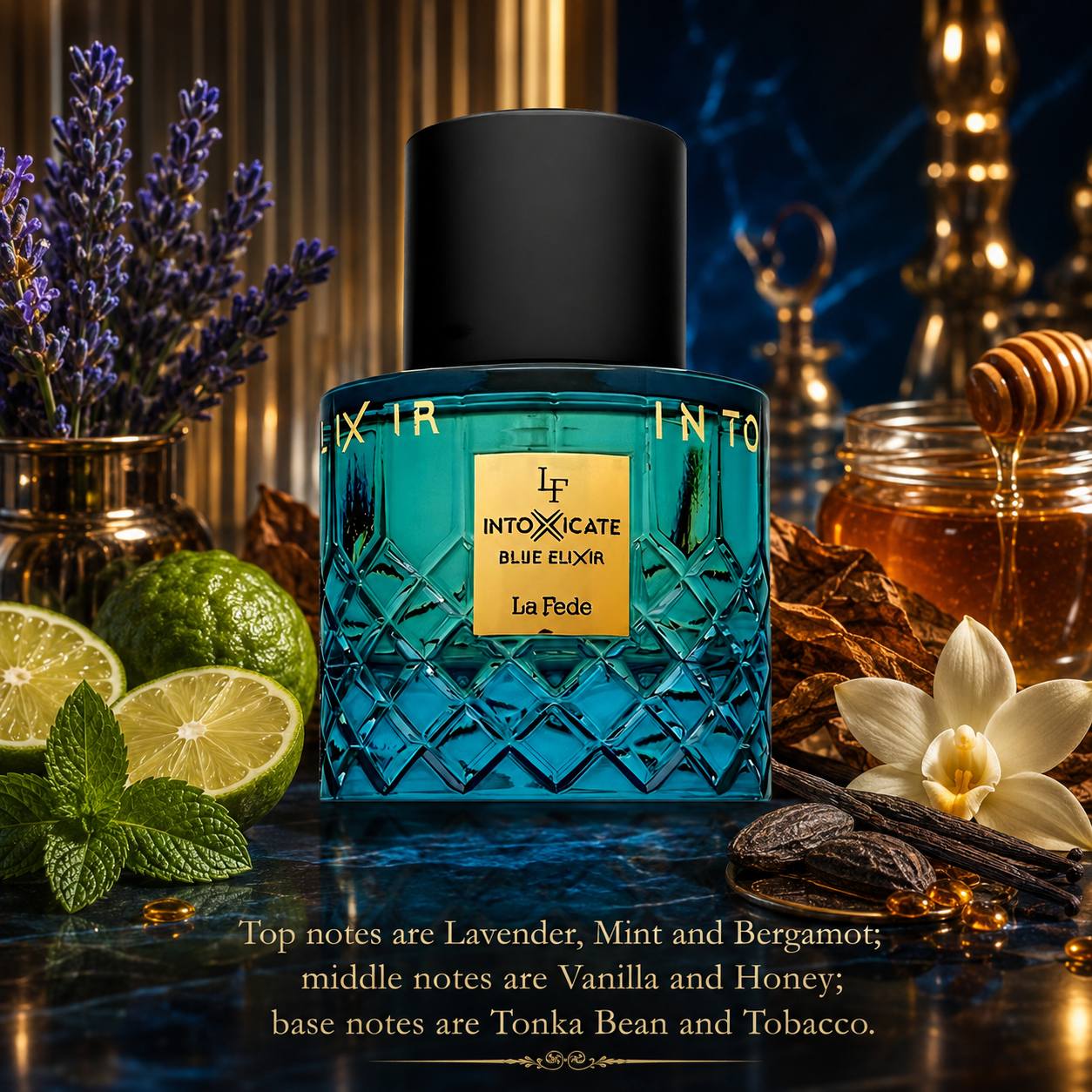 La Fede Intoxicate Blue Elixir by Khadlaj (Decant)