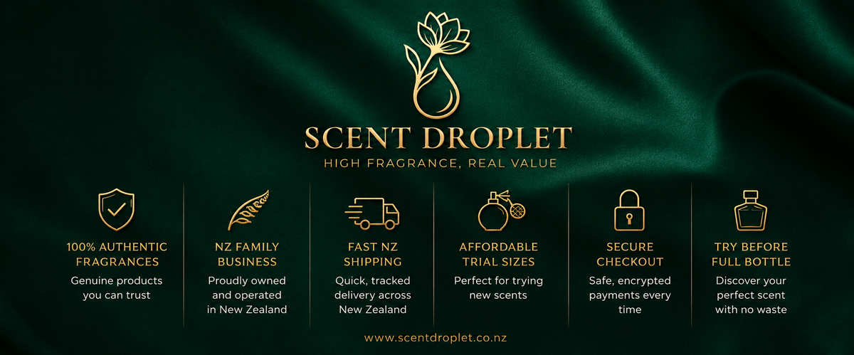 Scent Drop Perfume Decants NZ | Authentic Perfume Samples | Scent Droplet