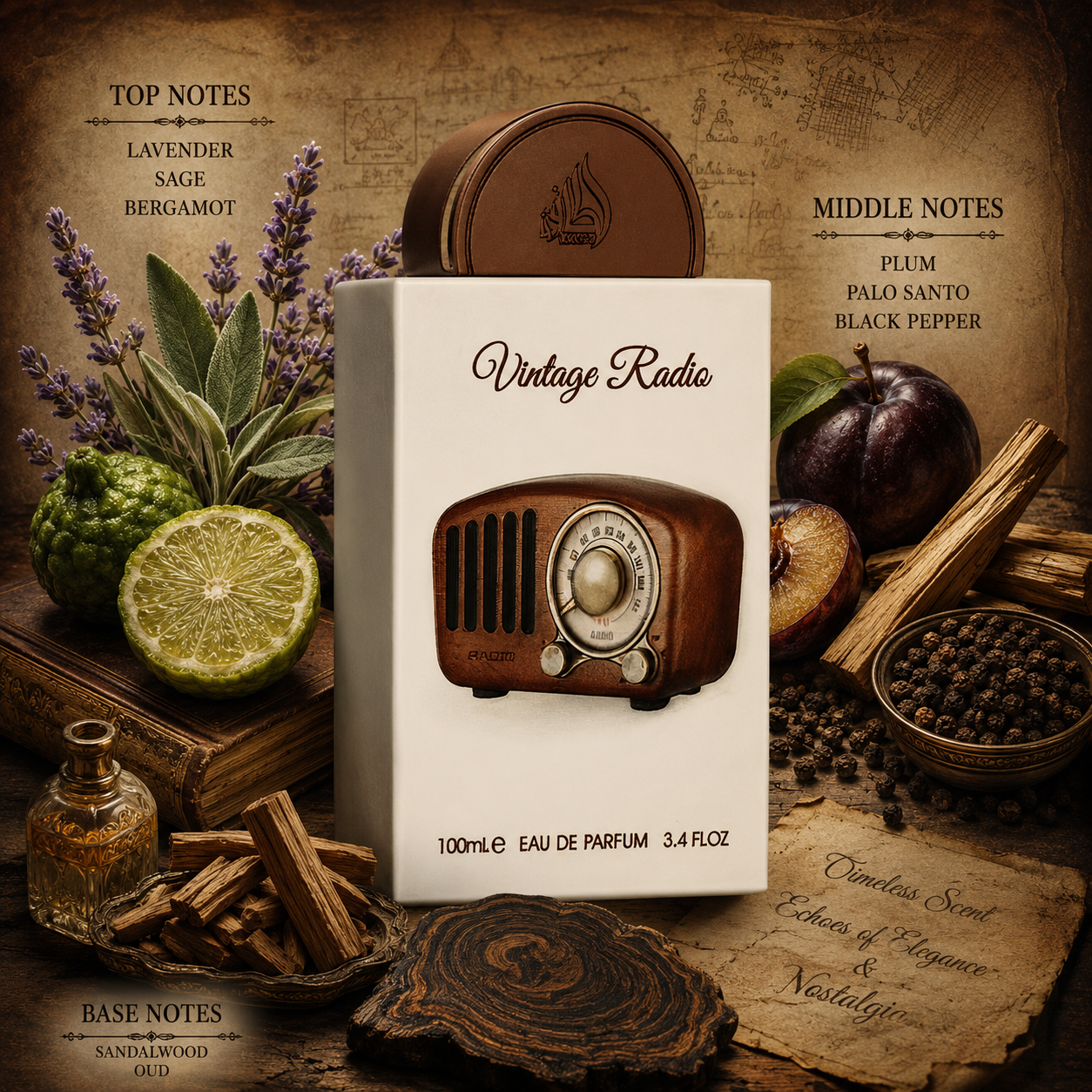 Vintage Radio by Lattafa EDP (Decant)