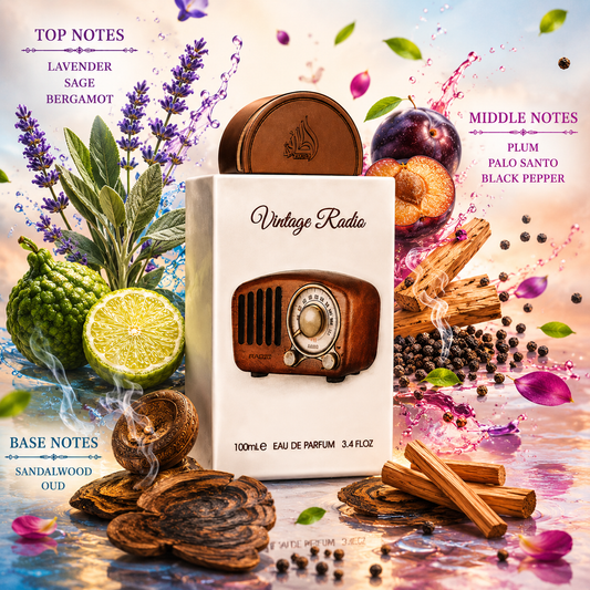 Vintage Radio by Lattafa Eau De Parfum (Decant)