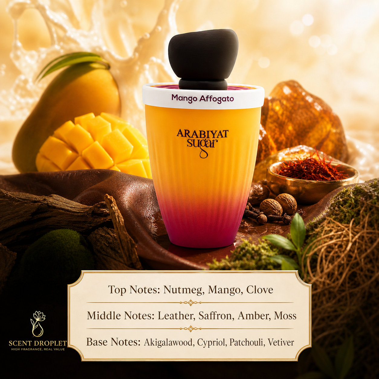 Mango Affogato by Arabiyat Sugar EDP Decant (Pre-Sale Item – Dispatch within 8 business days)