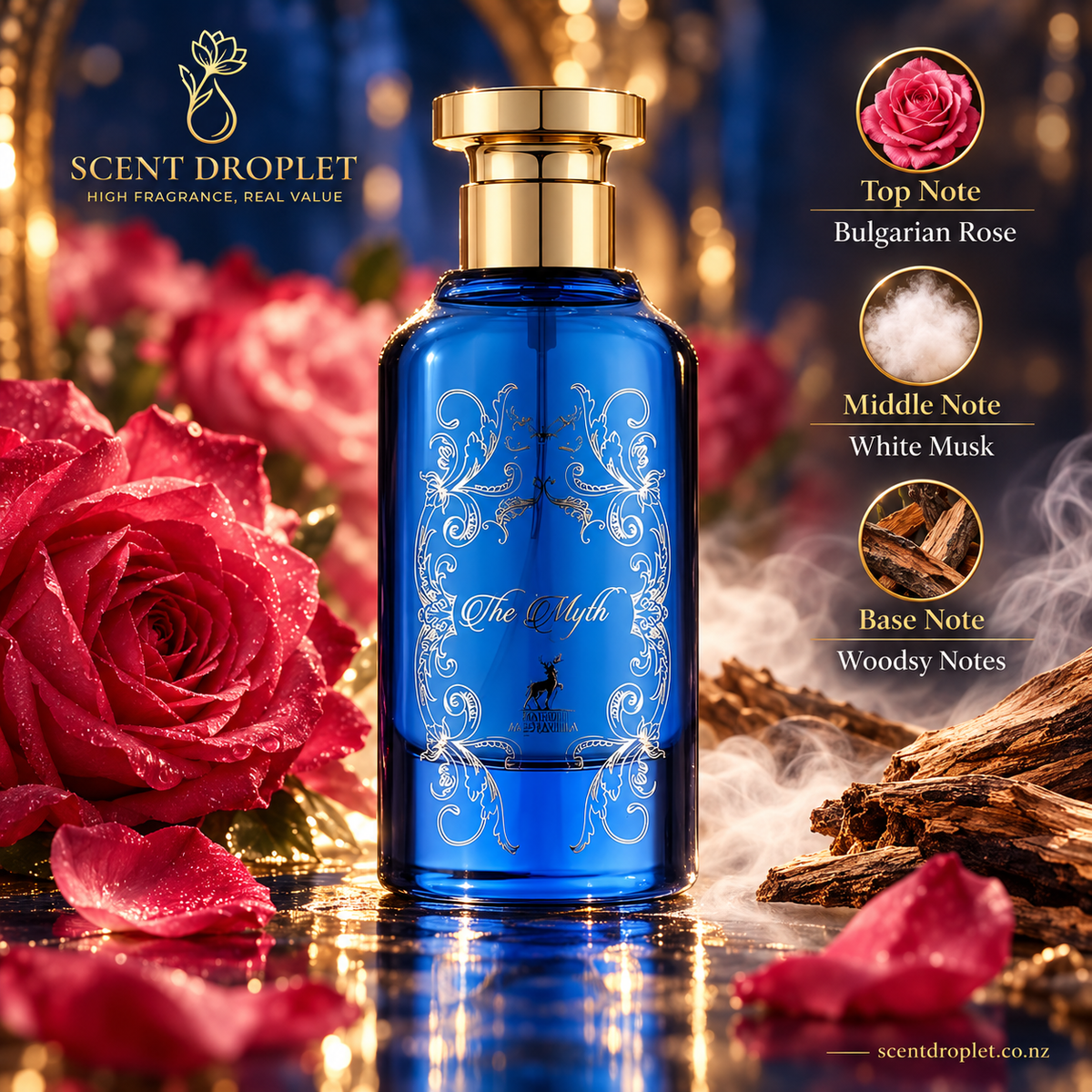 Maison Alhambra The Myth EDP with notes card