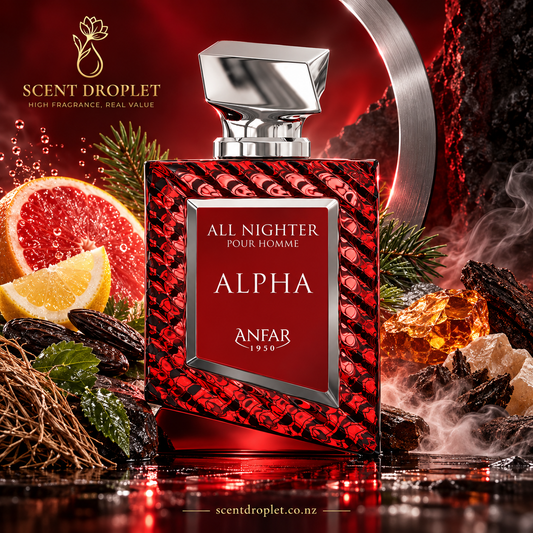 All Nighter Alpha by Anfar Extrait bottle