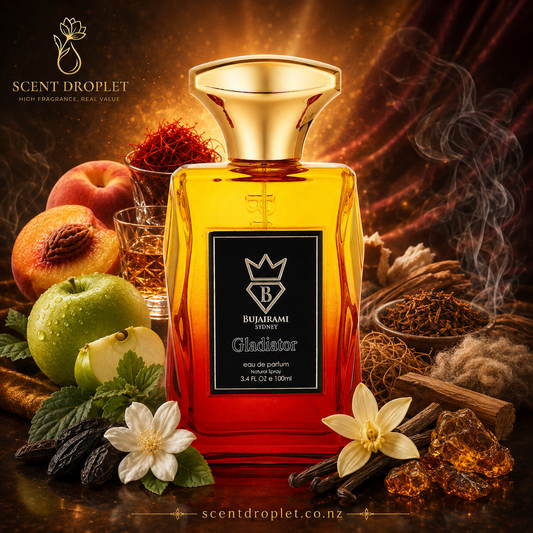 Gladiator by Bujairami EDP with fragrance notes - Scent Droplet