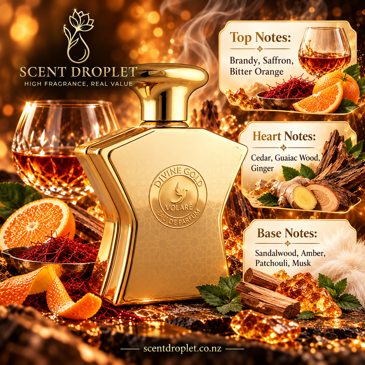 Divine Gold by Volare EDP (Decant)