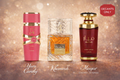 Dessert Hype Bundle (Khamrah, Yara Candy, Mayar Cherry Intense) – Decant