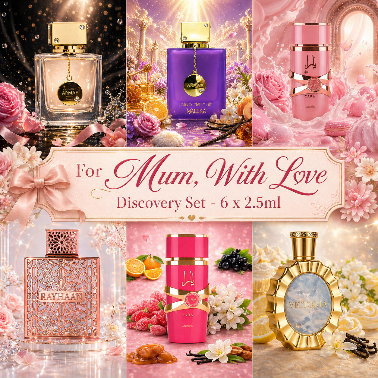 For Mum, With Love Discovery Set - 6 x 2.5ml (Decant)