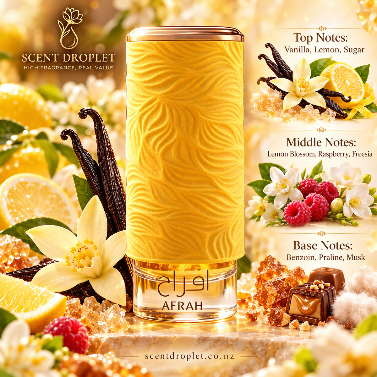 Afrah Sundream by Mamlakat Al Oud EDP (Decant)