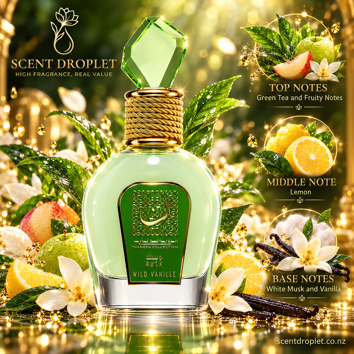 Musk Wild Vanille by Lattafa EDP (Decant)