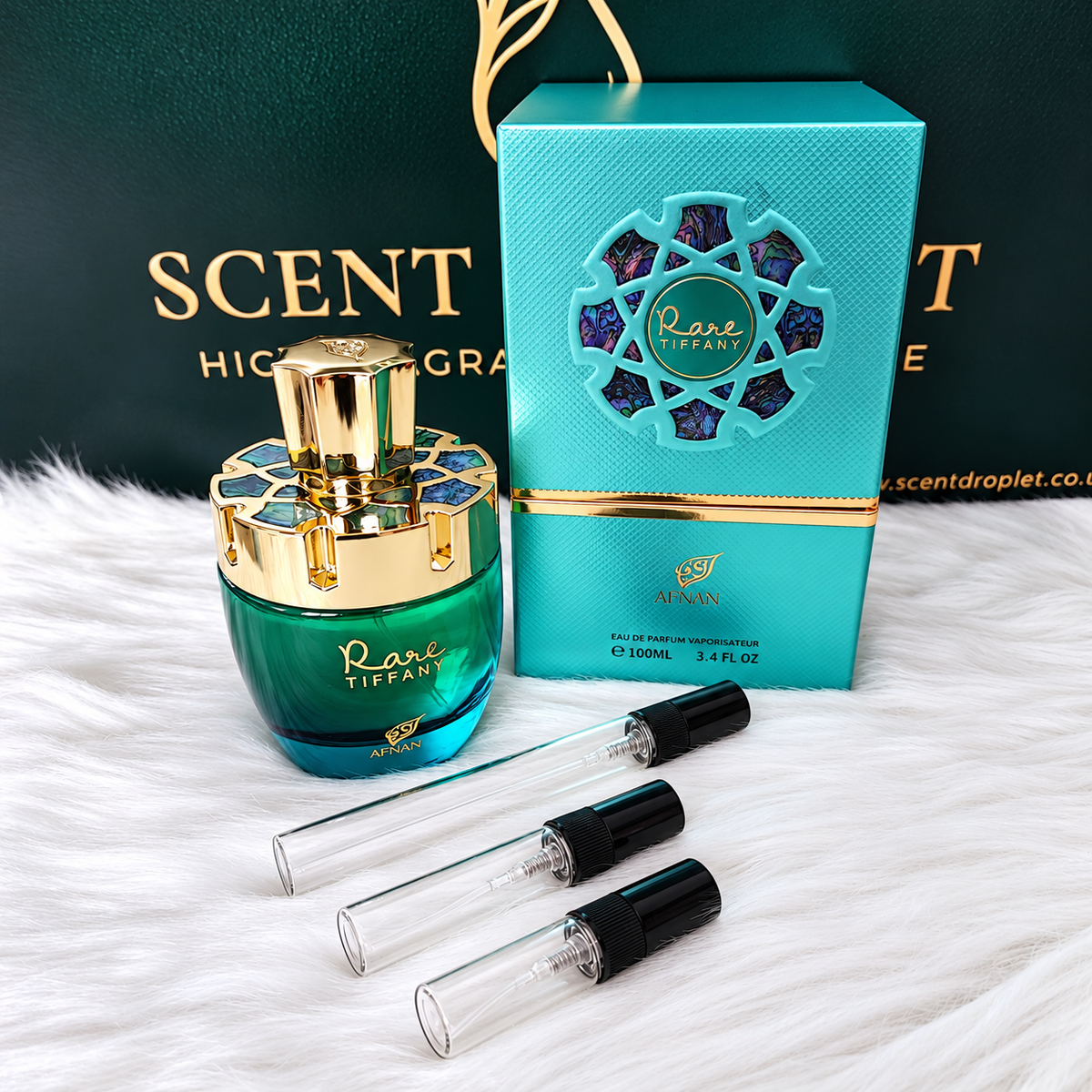 Rare Tiffany by Afnan EDP (Decant)