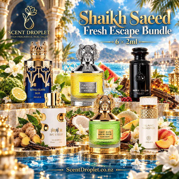 Shaikh Saeed Fresh Escape Bundle – 6 × 2ml