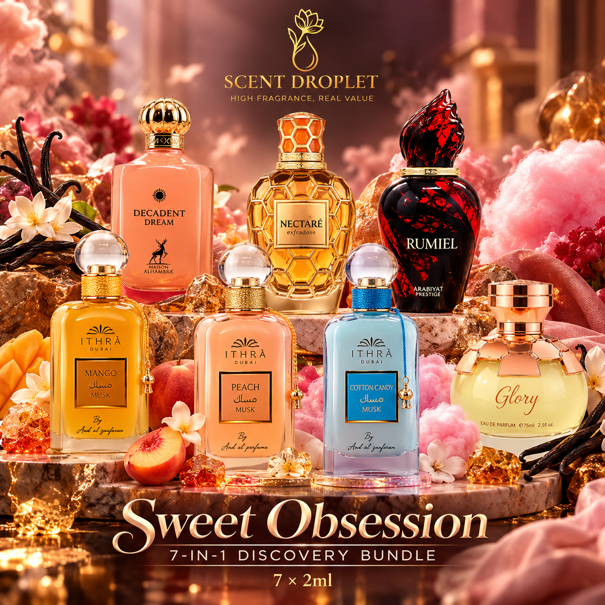 Sweet Obsession – 7-in-1 Discovery Bundle – 7 × 2ml