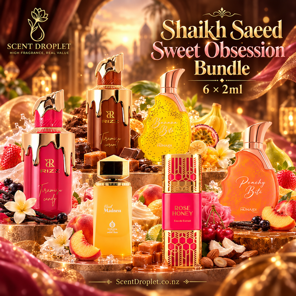 Shaikh Saeed Sweet Obsession – 6 × 2ml Perfume Decant Combo