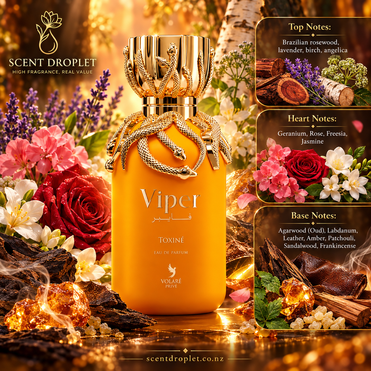 Viper Toxine by Volare EDP (Decant)