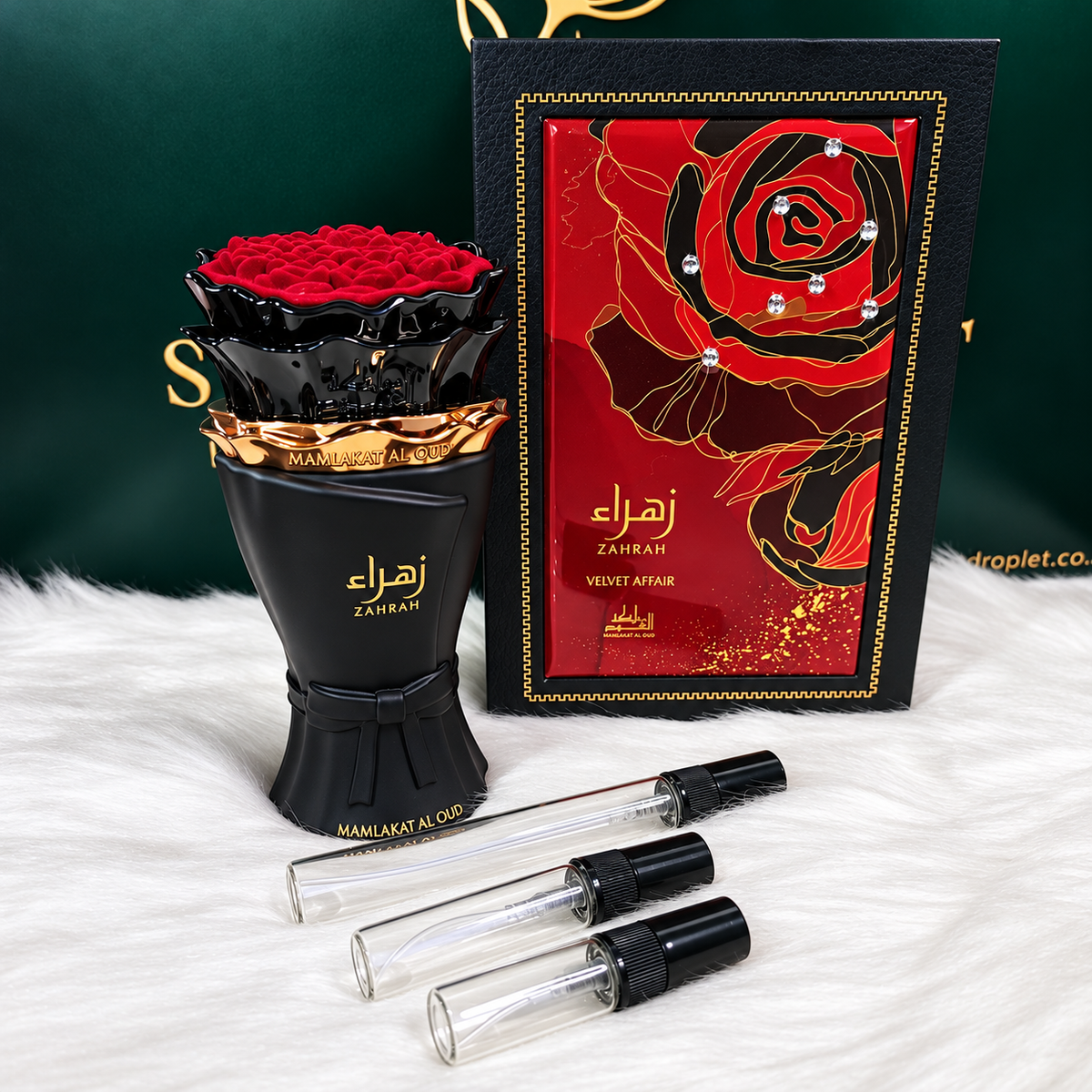 Zahrah Velvet Affair by Mamlakat Al Oud EDP (Decant)