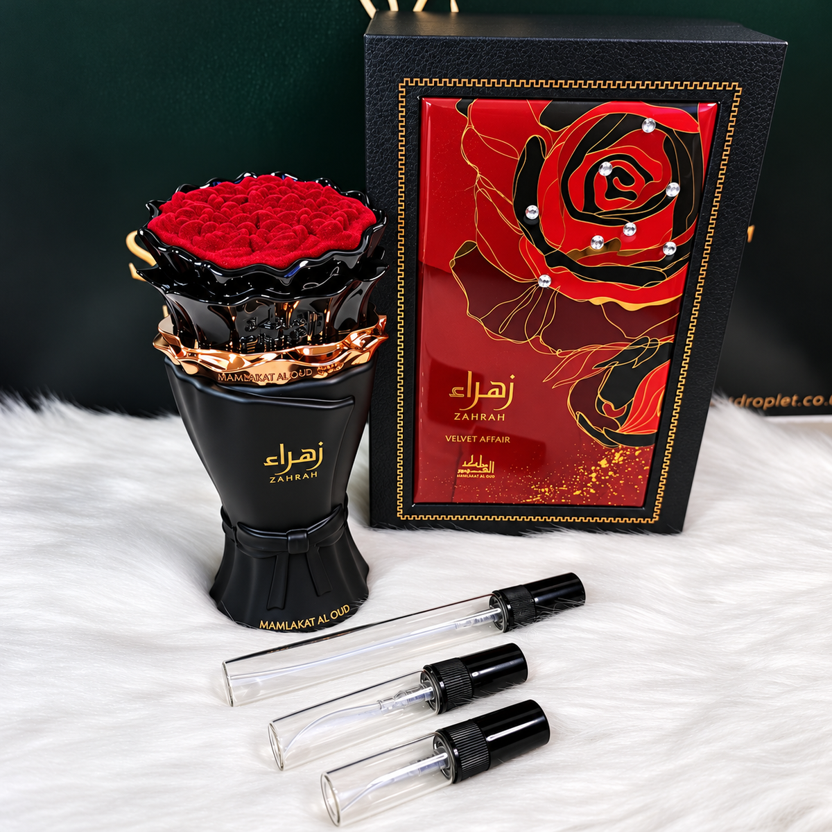 Zahrah Velvet Affair by Mamlakat Al Oud EDP (Decant)