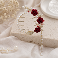 Hair Clip - Artificial Rose Flower