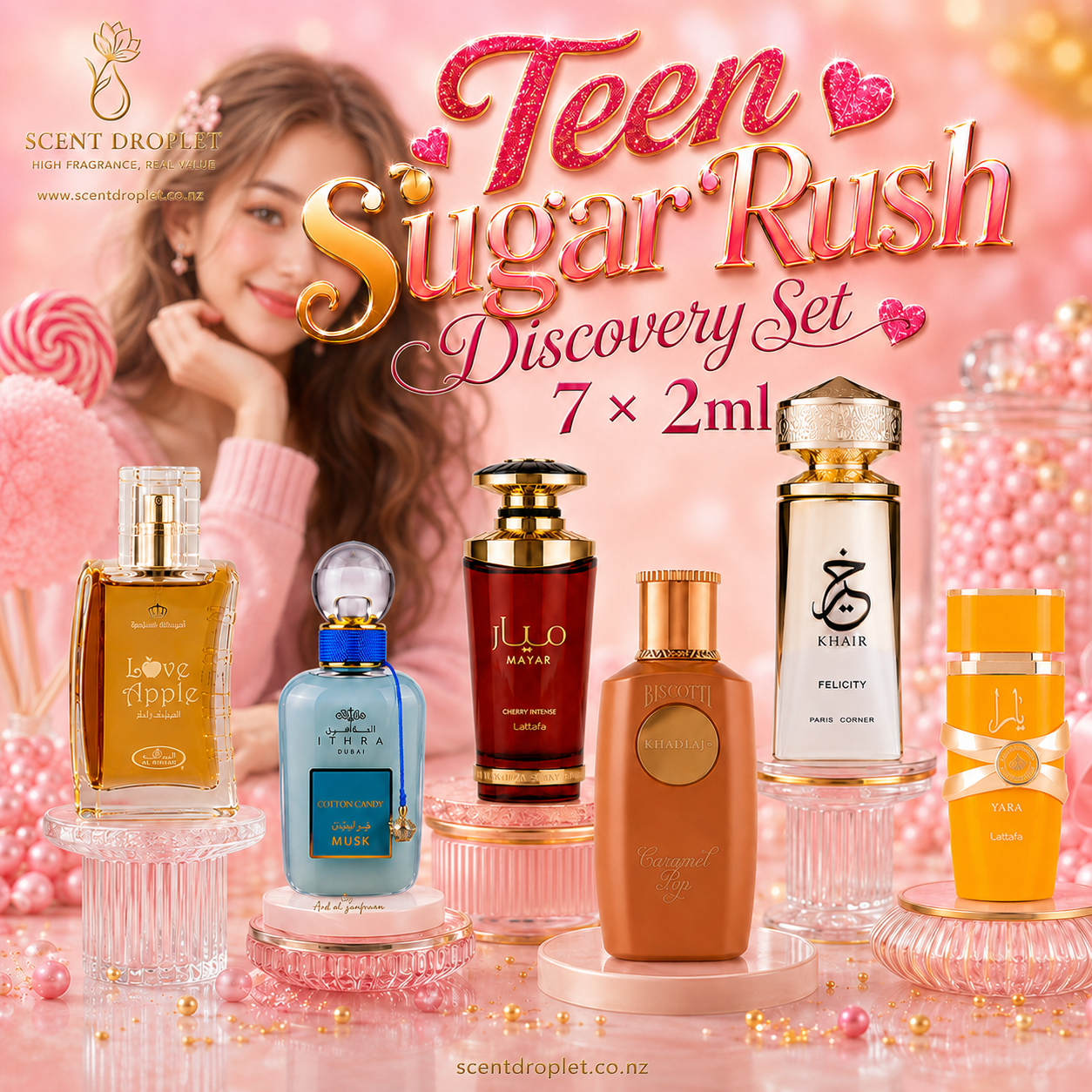 Teen Sugar Rush Discovery Set – 7 × 2ml