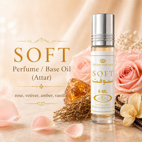 Soft by Al Rehab Perfume Oil / Base Oil 6ml